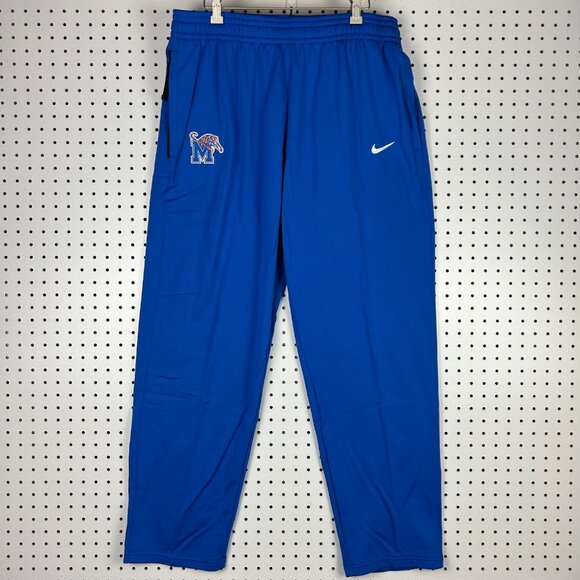 Nike Memphis Tigers Sweatpants XXL Elite Blue NWT Basketball Penny Hardaway - Picture 1 of 8